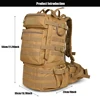 50L Large Capacity Tactics Backpack Molle Backpack For Hike Camp Travel With Frame mochila 50 litros 6