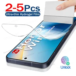 Ultra - Thin Soft Hydrogel Screen Protector - Full Clear Phone Gel Film (2/3/4/5 - Pack) for 3 Pieces