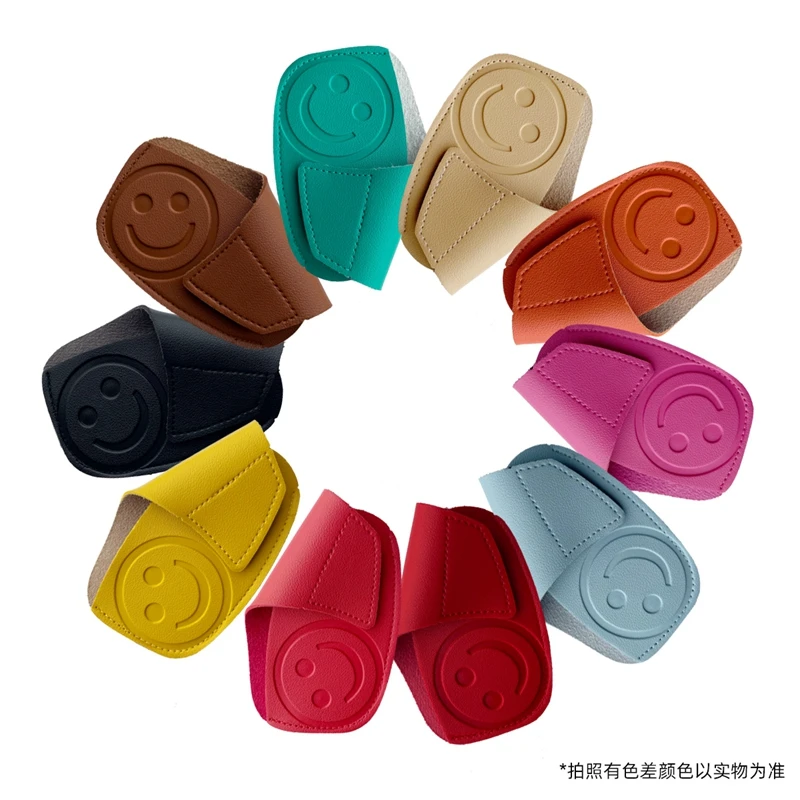 Colorful Golf Iron Covers, Leather Club Cap, Golf Accessories, High Quality, 10Pcs