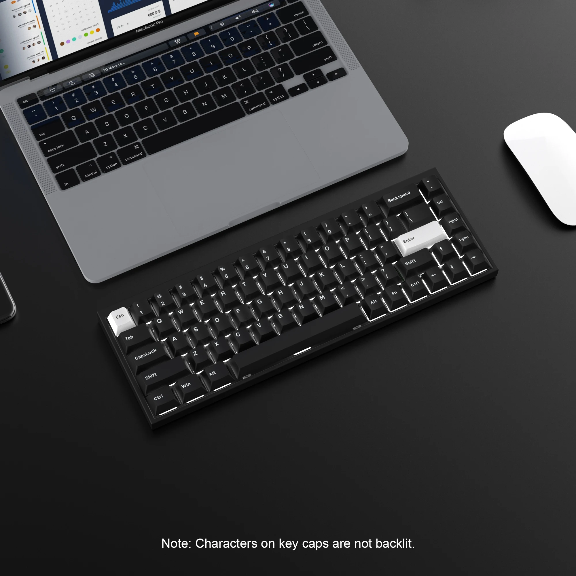 168 キーダブルショット PBT キーキャップカスタムキーキャップ