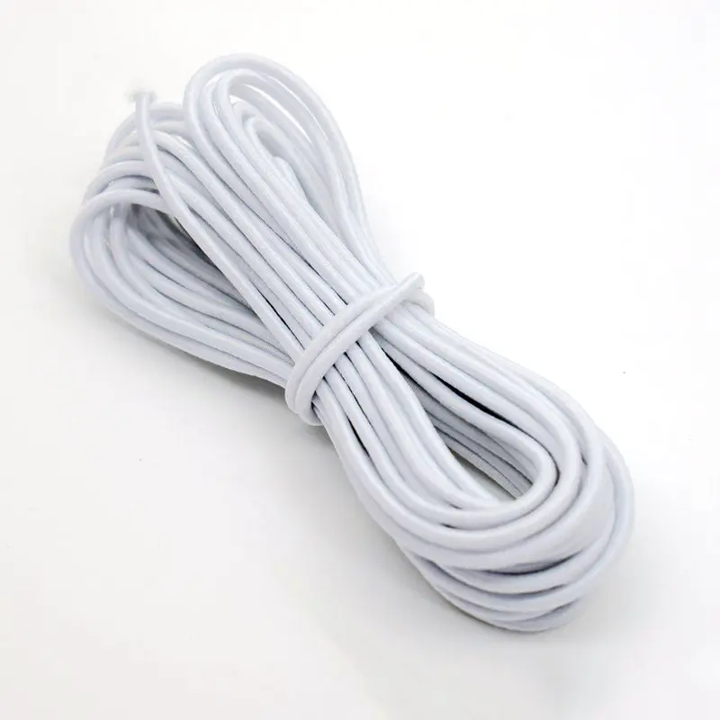 1/2/3/4/5MM Strong Elastic Rope White/black High-Quality Elastic Rope Rubber Band Sewing Garment Craft for DIY Sewing Accessorie - Image 8
