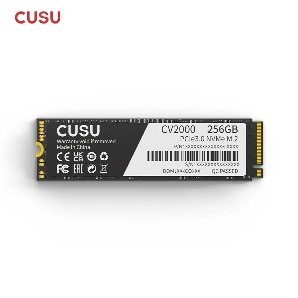 CUSU NVMe SSD M2 SSD 256GB 内蔵ソリッドステートドライブ M.2 2280