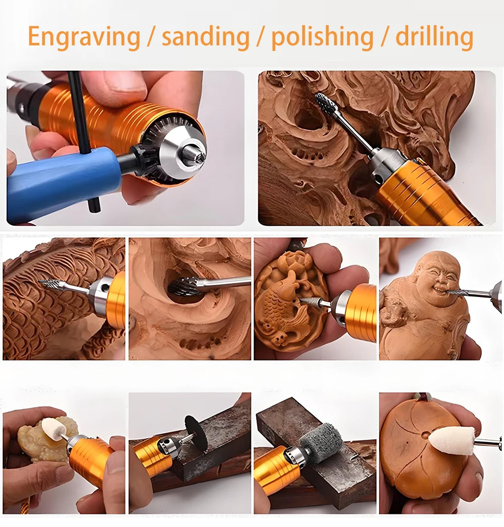 Mini Hanging Grinder Carver Electric Grinding Machine Metal Polishing Tools for