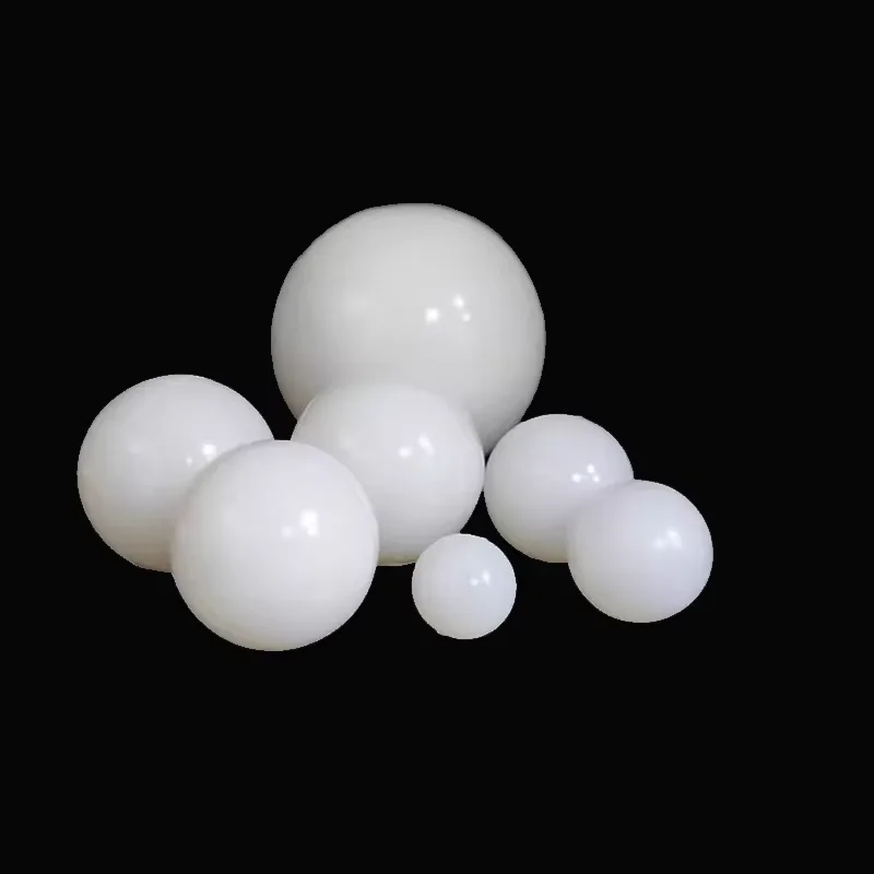 Weißer Massiver Silikon-Springball 2mm-130mm Hüpfball – Detail 1