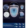 Smart Bidet Toilet, Smart Toilet with Bidet Built in, Pump-assisted Flush, Foot Sensor Operation, Warm Water, Heated Seat 4