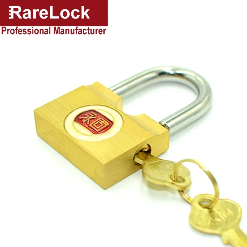 Piccolo Lucchetto In Rame Custodia Per Bagagli Lucchetto Scatola Lucchetto Mini Serrature Amanti Blocco Hardware Per La Casa - Foto 11