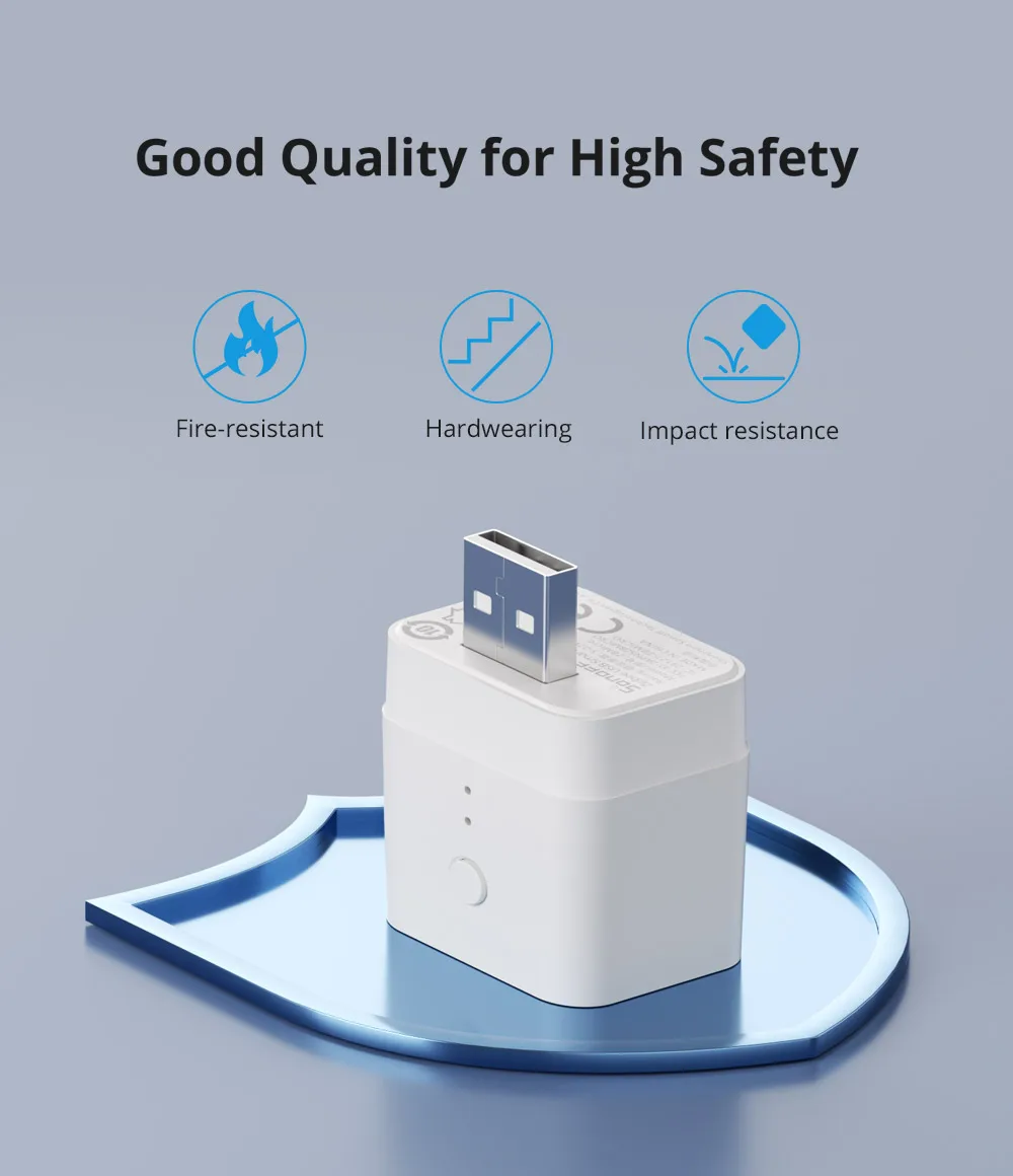 ZBMicro Micro Zigbee USB Smart Adaptor Intelligent Switch Support Fsat Charging