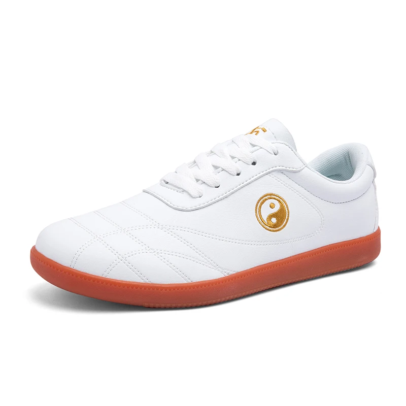 Tai Chi Shoes for Men Women Flexible Kung Fu Sneakers Flat Walking Wushu Martial Arts Shoes Outdoor Soft Sole Red Black martial arts shoes