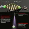 Luminous Bead Nets Sea Fish Nets Fishing Nets Fishing Gear Copper Shoals Cast Gill Feeders Fishing Tool Net Mesh 6