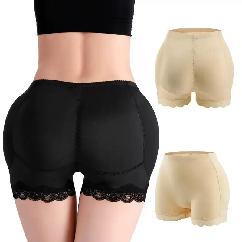 Padded Butt Lifter Corrective Underwear Butt Enhancer Body Shaper Modeling Strap Fake Hip Shapwear Underwear Push Up Panties