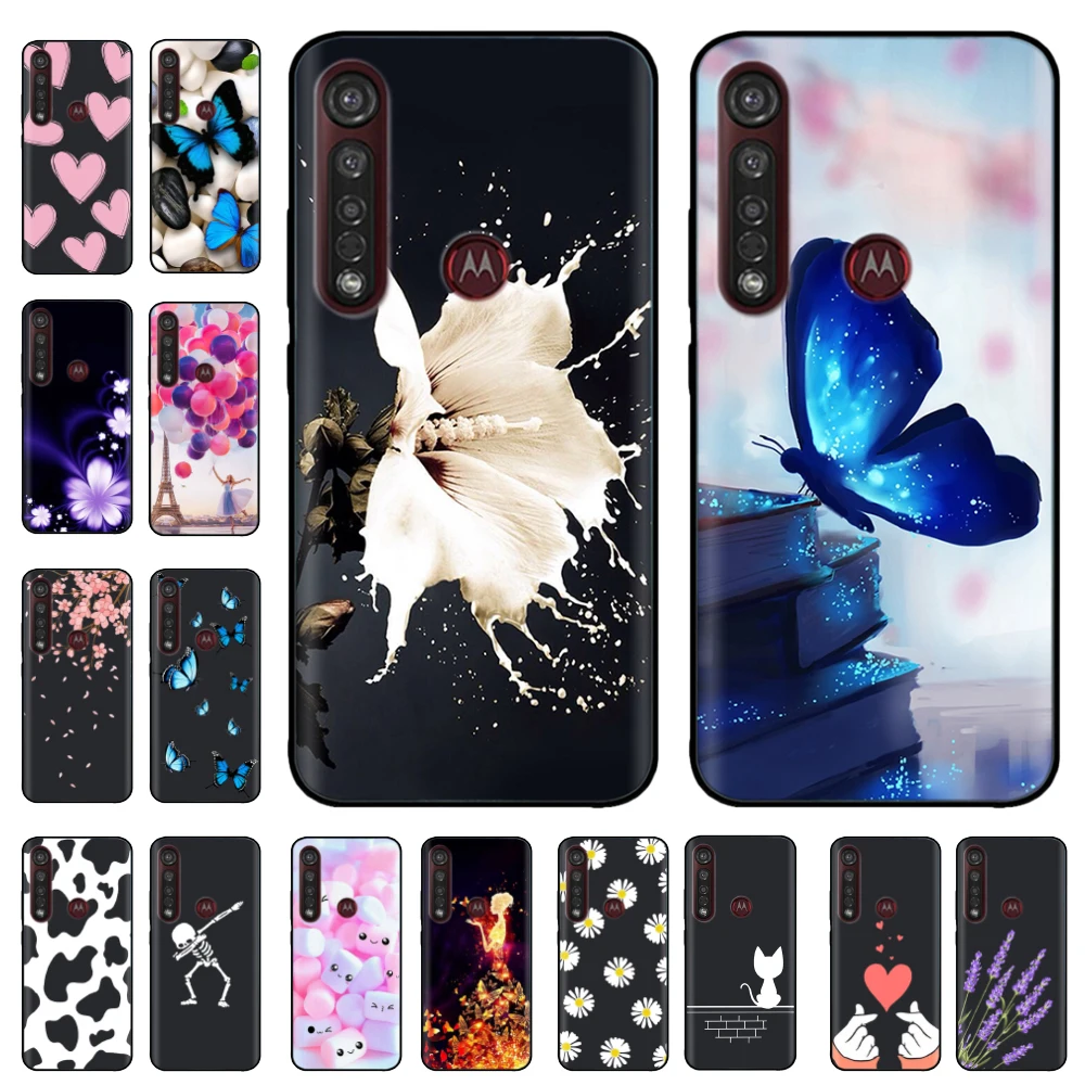 

For Moto G8 Plus Case Soft Black Silicone Back Cover Fundas For Motorola Moto G8 Play G8+ MotoG8 Plus G 8 Power Phone Case Coque