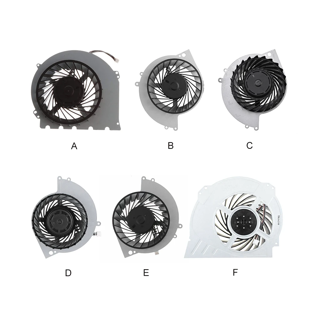 Inner Cooling Fan Replacement Host Cooling Fan DC 12V Fans Repair Part for PS4 1000/1100/1200/Pro 7000-7500/Slim 2000