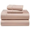 Dreamreal Luxury 100% Bamboo Sheets Bed Sheets Set Cooling Breathable Bedsheet Silky Soft Bedding Sets 1000TC Customized Size 1