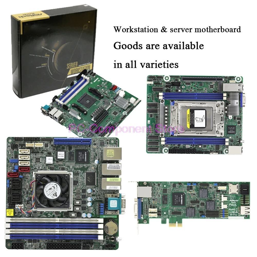 ASRock Rack C3558D4I-4L Atom C3558 ミニITXマザーボード クアッドGbE LAN、IPMI、13 x SATAコネクタ付き Amazon | ASRock Rack C3558D4I-4L Atom C3558 Mini ITX