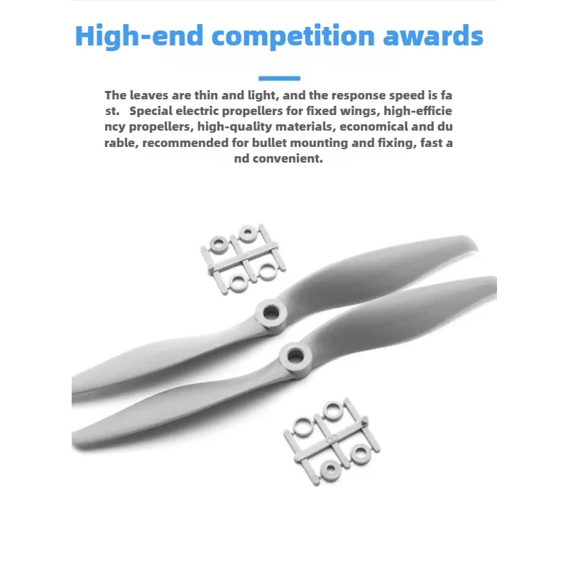 High-performance Genuine Gemfan RC Propellers Set for Model Airplane-6x4 7x5 8x4 8x6 9x6 10x7 10x5 11x7 12x6 12x8 13x6.5