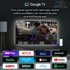 HOMATICS 4K TV Stick Netflix Google Certified 2GB LPDDR4 32G ROM Amlogic S905Y4 Support Dolby Atmos H.265 2T2R Wifi Google box 3