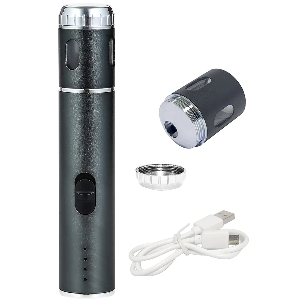 

Electric Portable Grinder, USB Rechargeable Spice Multipurpose for Fluffy Product and the Kitchen Grinding (Grey)