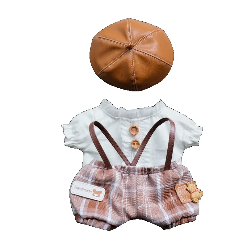 Cute Original Lolita Sweet Princess Dress Suit Kawaii Costume 20cm Plush Doll Change Clothes Outfit Cosplay Birthday Gift 6