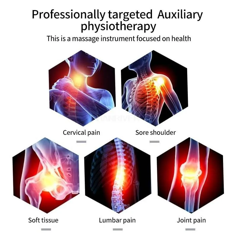 The new comfortable massage massager multi-functional fields fashion packing Digital meridian fields of household electroni