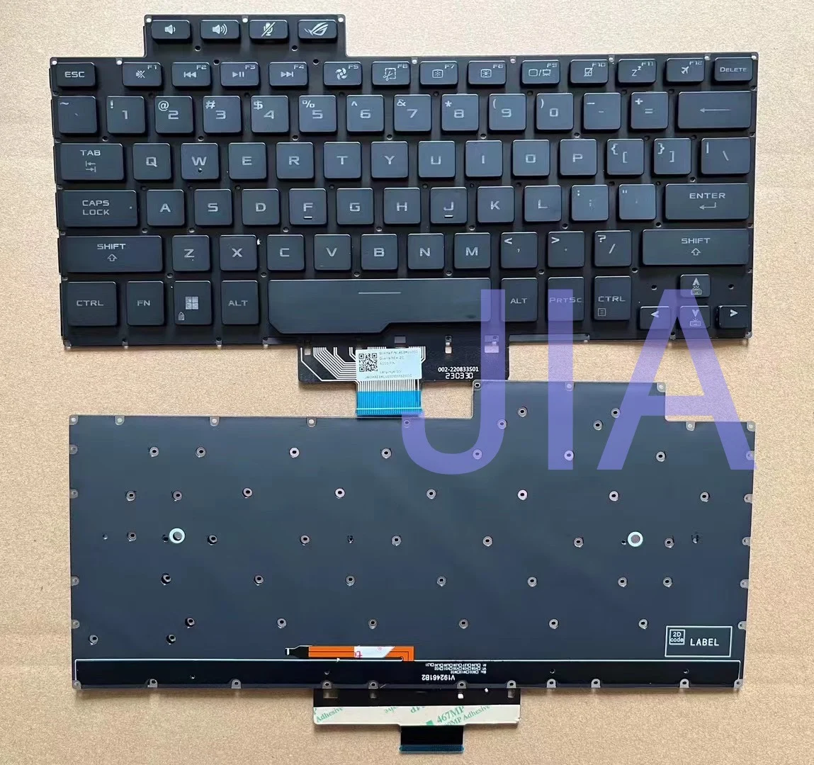 Tastiera Inglese Usa Per Asus Rog Zephyrus G15 Ga503 Ga503Q Ga503Qr Ga503Qs G16 M16 Gu603 Gu603H Con Retroilluminazione
