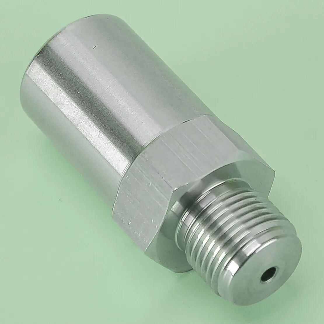 113072800 Fuel Rail Plug Pressure Relief Valve Silver Fit for Chevrolet Silverado GMC Sierra 6.6L Duramax LB7 2001 2002-2004
