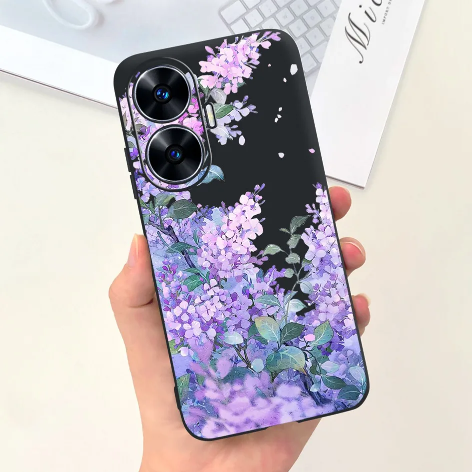 Cute Cartoon Flower Silicone Phone Case - Soft Slim Shockproof Bumper