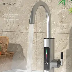 Kitchen Sink Faucet Electric Water Heater Tap with Led Instant Heating Faucet Kitchen Novel Kitchen Accessories