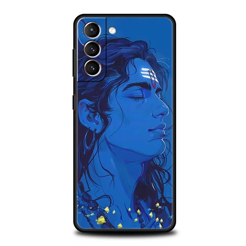 Divine Lord Shiva Artistic Phone Case - Soft TPU Cover