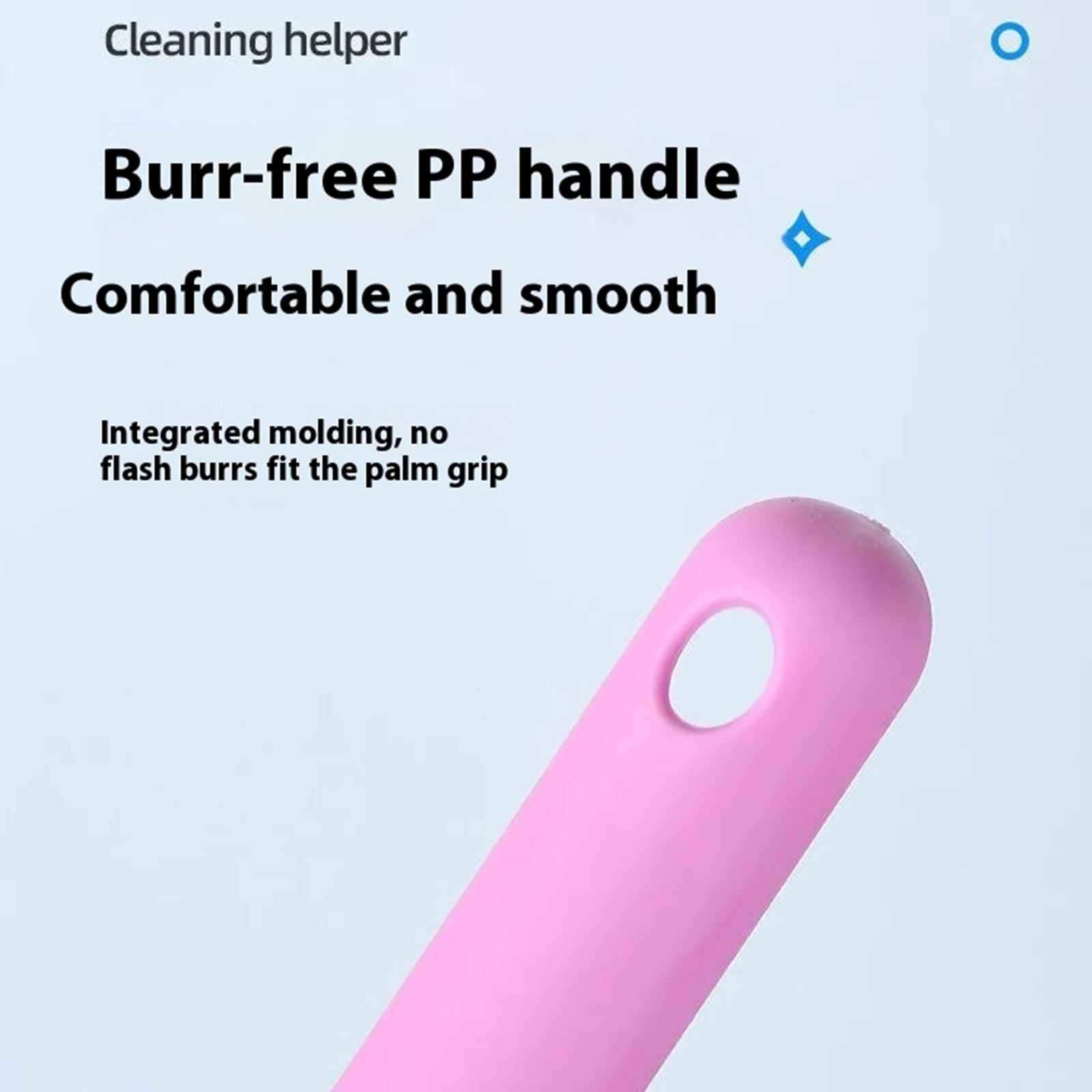 1 Pc Pumice Cleaning Brushes with Handle Pumice Stone Brush Floating Stone Toilet Brush for Kitchen Bath Pool Household Cleaning