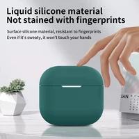 Silicone Earphone Cases For Airpods 4 Case Headphones Case Protective Cover For Apple Airpods 4 4th Gen Coque Funda Sleeve Capa 2