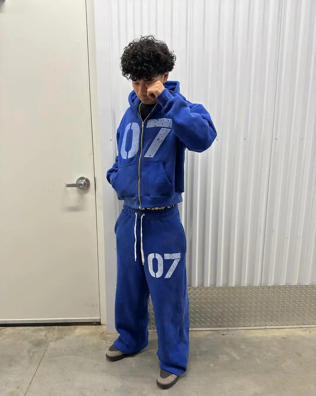 Blue Pants Suit Sweatpants Clothing Trousers Men Sport Vintage Joggers Hip Hop American Harajuku Korean Cargo Jogger Retro Baggy Sa1031b9a22a744ae9ac960e43819f2c7v