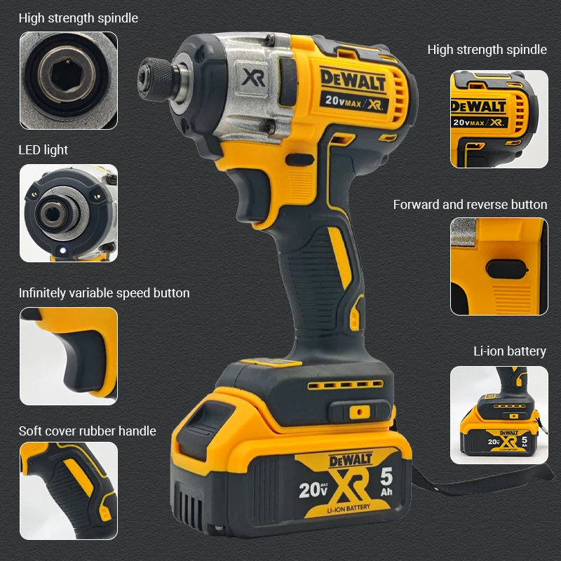 Brushless Cordless Impact Wrench 6