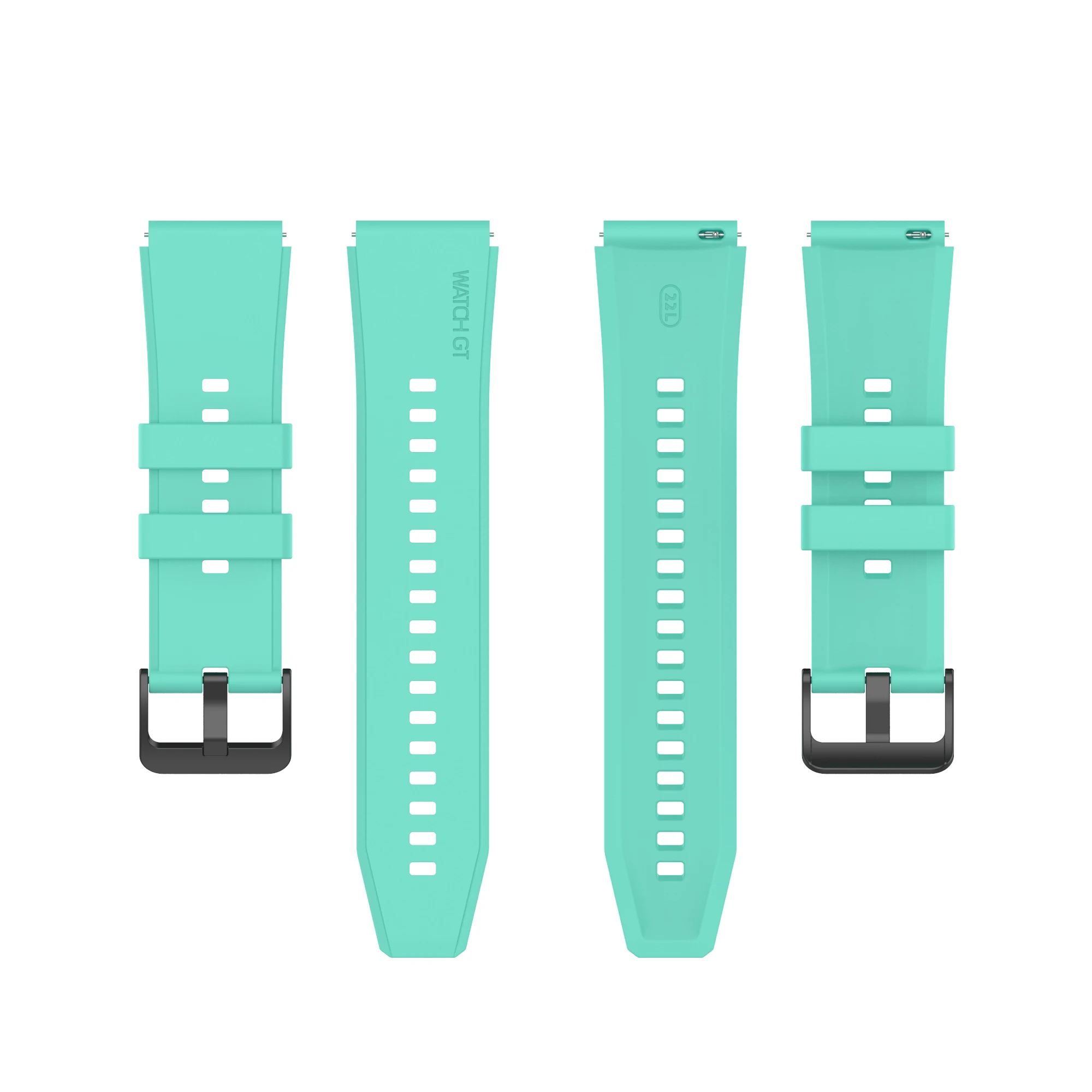 Silicone Replacement Watch Strap, 20/22mm - Versatile Bracelet
