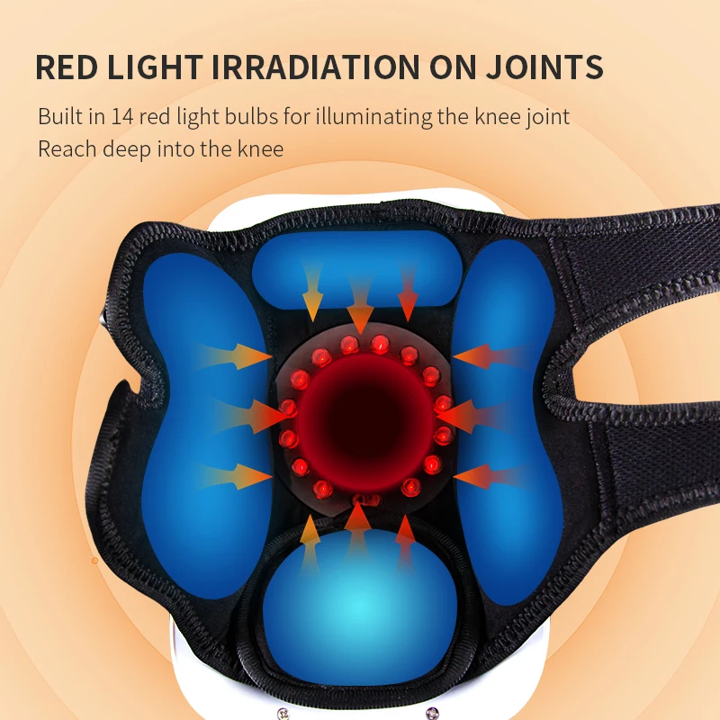 Electric Smart Knee Massager Pain Relief Acupuncture physical rheumatic heated vibration therapy pain relief device Arthritis 4
