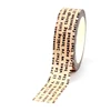 NEW 1PC 10M Decorative Vintage English Washi Tape Japanese Paper Scrapbooking Journaling Adhesive Masking Tape Kawaii Stationery 1