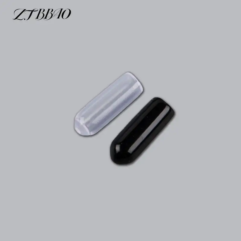 

200 шт. для защиты от повреждений наконечники ободков среднего размера внутренние 3,5 мм прозрачные резиновые наконечники для конца 4 мм, 5 мм Металлические повязки на голову