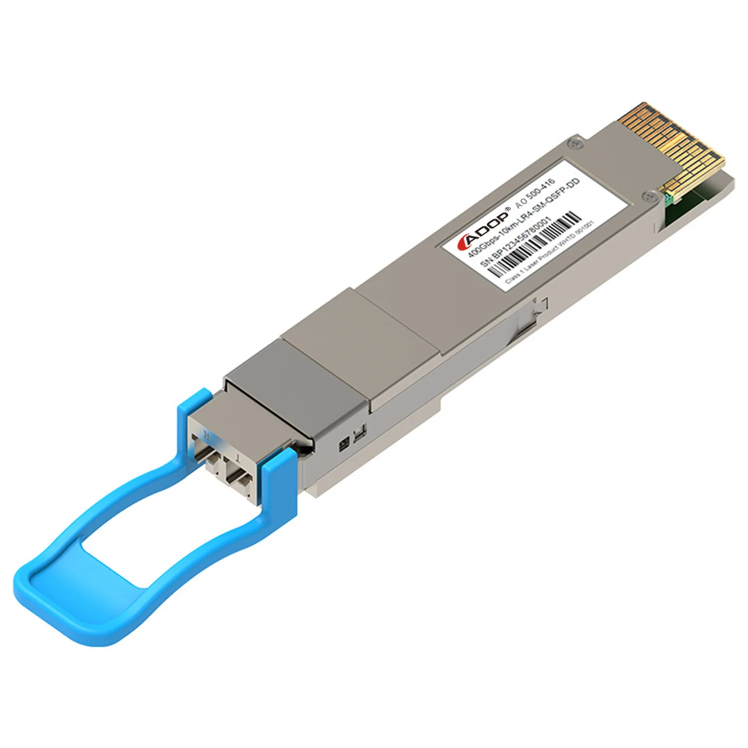 ADOP for Cisco QDD-400G-LR4-S Compatible 400GBASE-LR4 QSFP-DD PAM4 1310nm 10km DOM Duplex LC SMF Optical Transceiver Module adop for cisco qsfp 100g cwdm4 s compatible 100gbase cwdm4 qsfp28 1310nm 2km dom duplex lc smf optical transceiver module