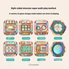 Multi Functional Baby Puzzle Toy Hand Clapping Drum with Lights Music Children Shape Matching Education Toy Musical Instrument 5