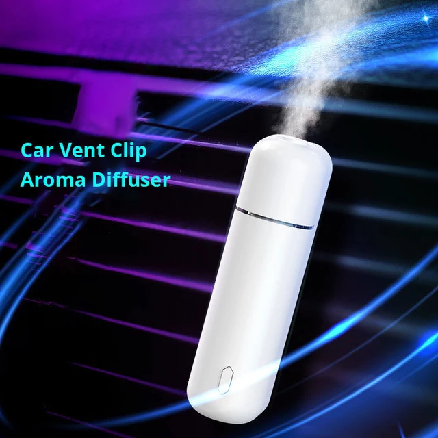 CLEMT Car Diffuser Mini - Luxury Vehicle Air Freshener with Magnetic Vent  Clip
