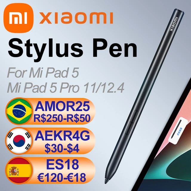 Xiaomi Mi Pad 5 / 5 Pro / 6 / 6 Pro Stylus Pen 2 para tableta Xiaomi,  bolígrafo inteligente táctil, lápiz de dibujo fino, bolígrafo de capacidad  gruesa - AliExpress