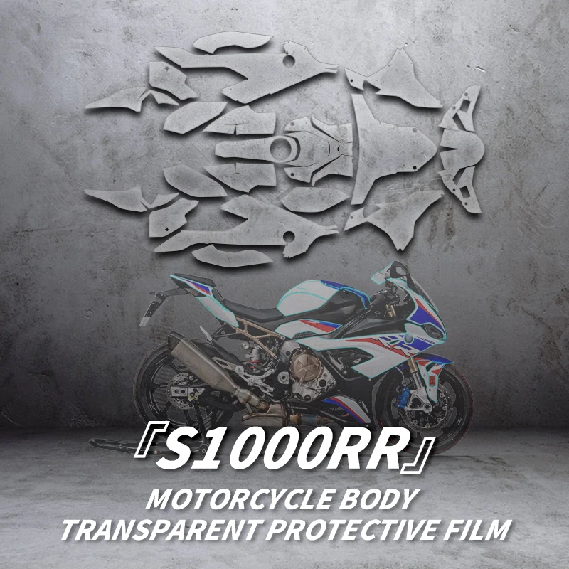 Used For BMW S1000RR Bike Accessories Protection Stickers Decals Motorcycle Full Body Transparent Protective Film Kits