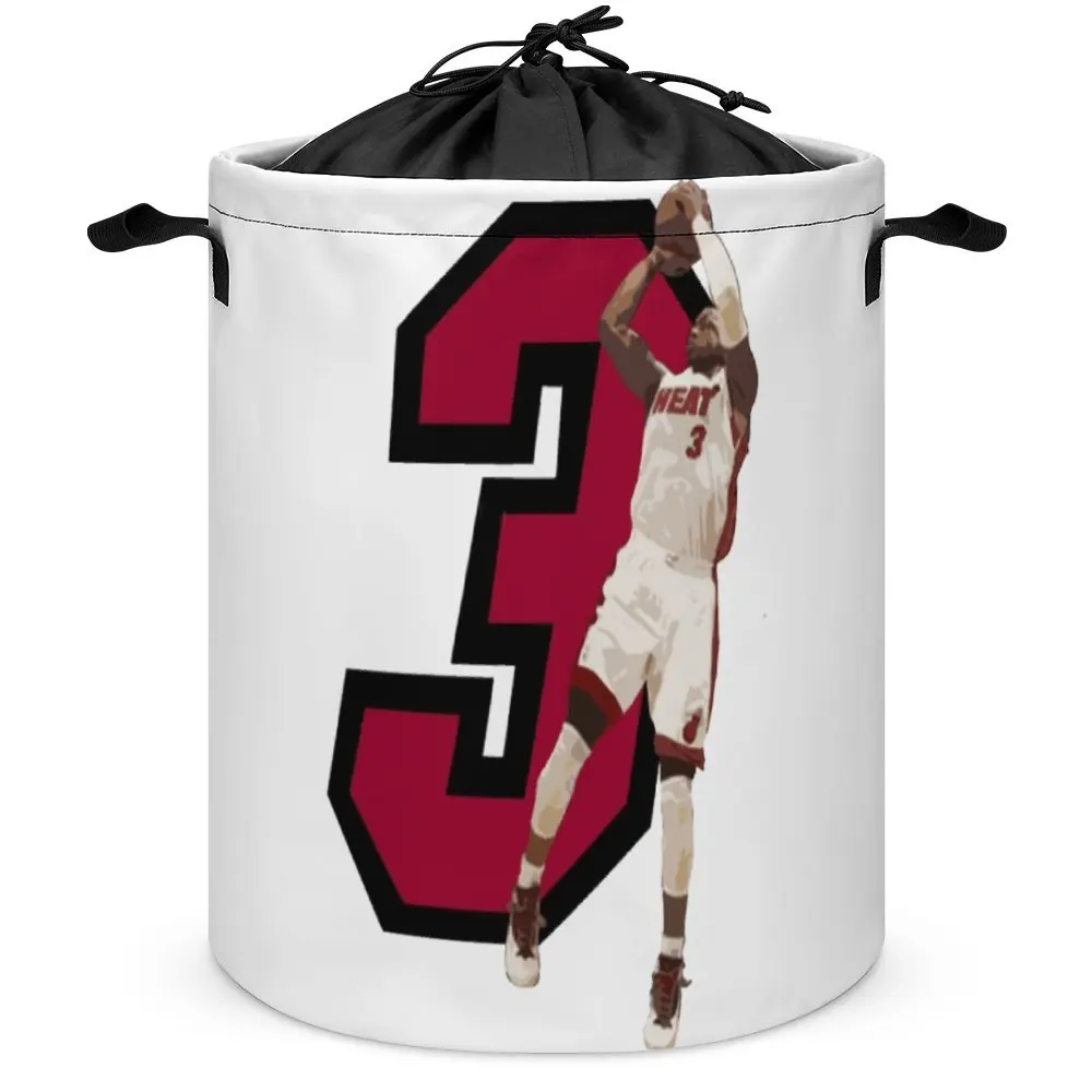 Dwyaneer E Wade D-Wade Wow 2023 Basket Stars (11) Serbatoio Di Stoccaggio Cesto Della Biancheria Organizer Divisione Asciugamani Sollevamento A Mano C