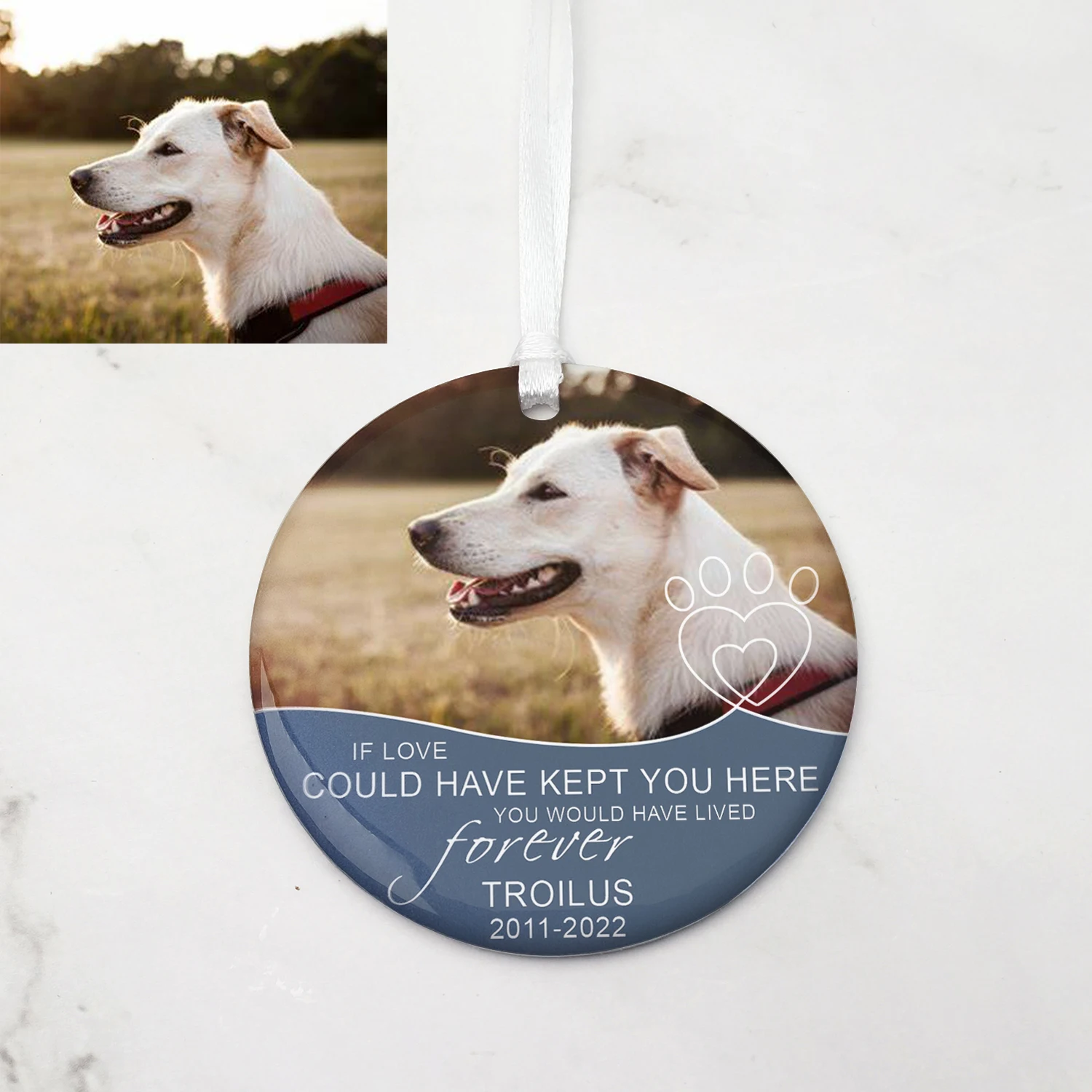 Custom Pet Memorial Car Ornament 6 | Custom Pet Memorial Car Ornament 6