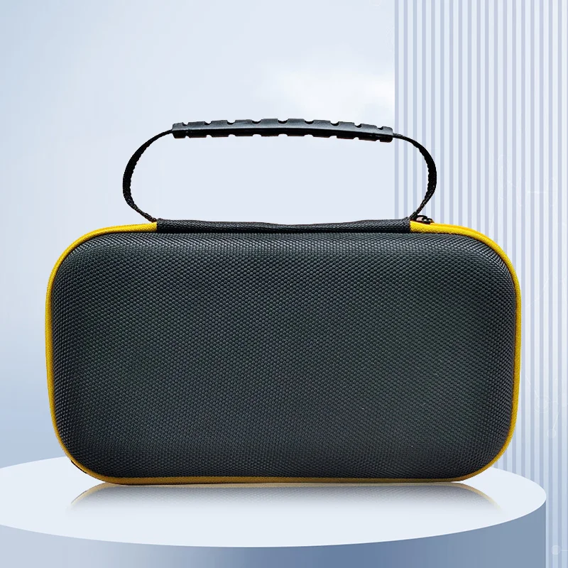 Hard Carrying Case Shockproof Hard Shell Case Handheld Game Console Storage Bag with Mesh Pocket for ANBERNIC RG ARC-D RG ARC-S