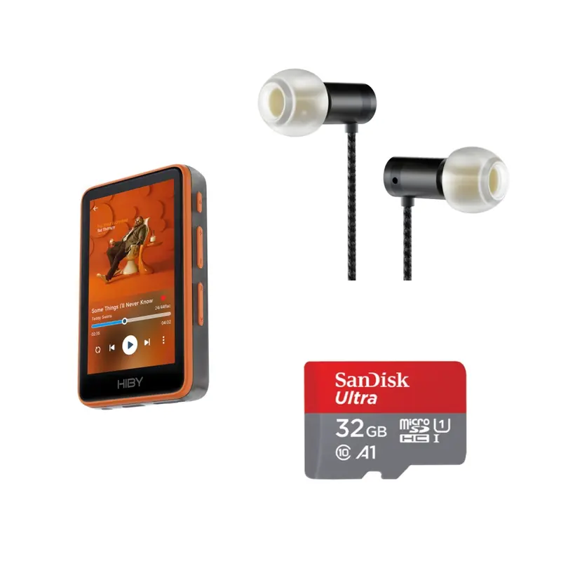 HiBy R1 HiFi Audio Music Player MP3 USB DAC WiFi Bluetooth 5.1 DSD256 PCM384kHz/32bit X1600E CS43131 MSEB Web Radio 3.5mm Output - Image 9