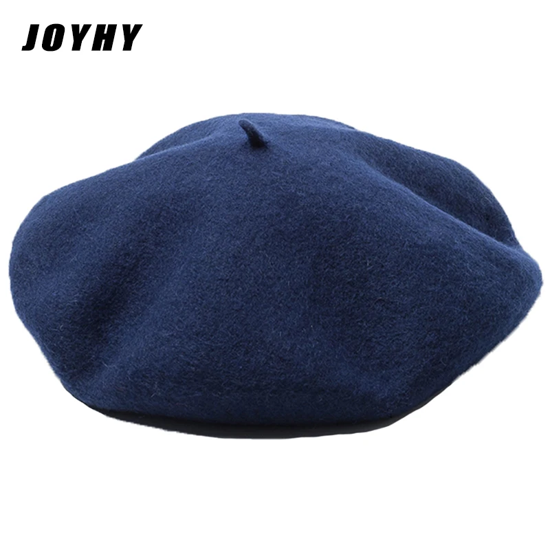 Tanio JOYHY męska artysta francuski styl berety 100% miękka wełna