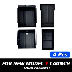 Enhanced Console & Armrest Storage Box with Non - slip Mat and Watercup Holder (4in1)