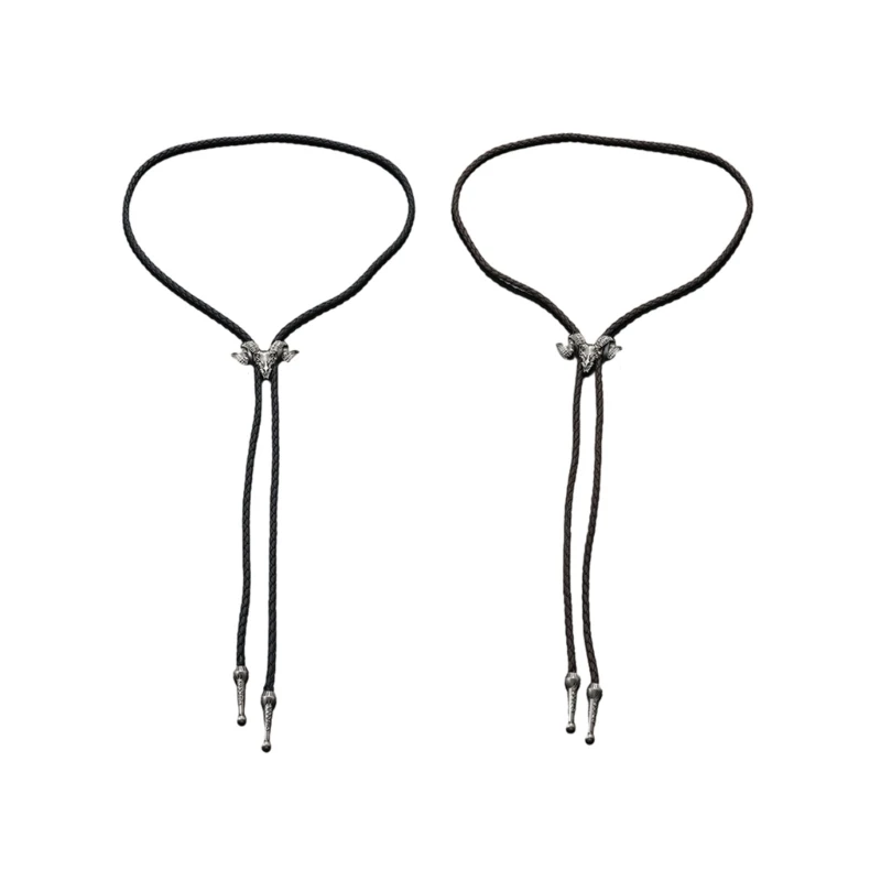 

Галстук-боло для мужчин, подростков, ковбоя, девушки в стиле вестерн, свитер из сплава, рубашка, декор, галстук