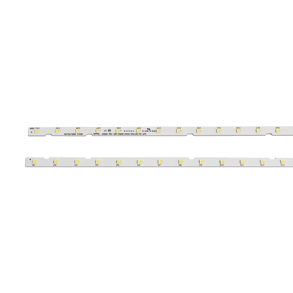 10pcs/Lot LED Backlight Strip for Samusng 55NU7100 UE55NU7300 UE55NU7100 UN55NU7100 AOT_55_NU7300_NU7100 BN96-45913A BN61-15485A