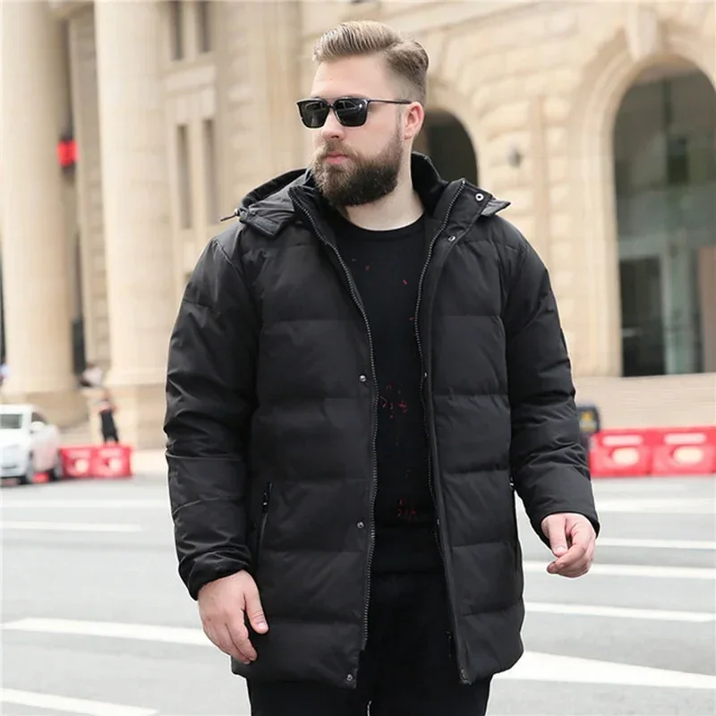 Men's Clothing Extra Large Sizes | Men's Winter Jacket Large